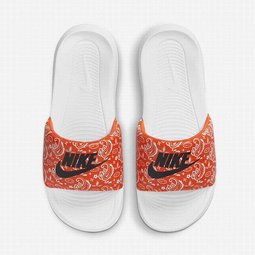 Slapky Nike Victori One Damske Oranžové Biele Čierne | SK586034