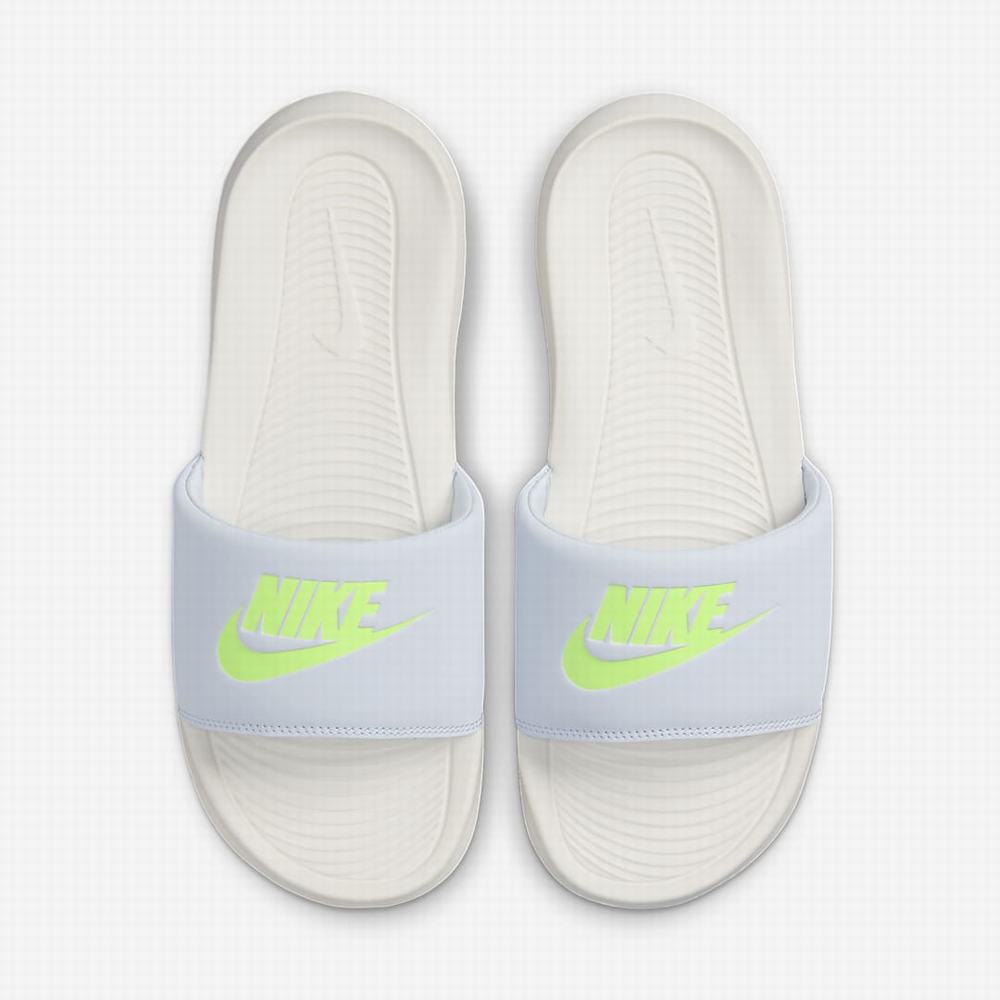 Slapky Nike Victori One Damske Siva Zelene | SK705462