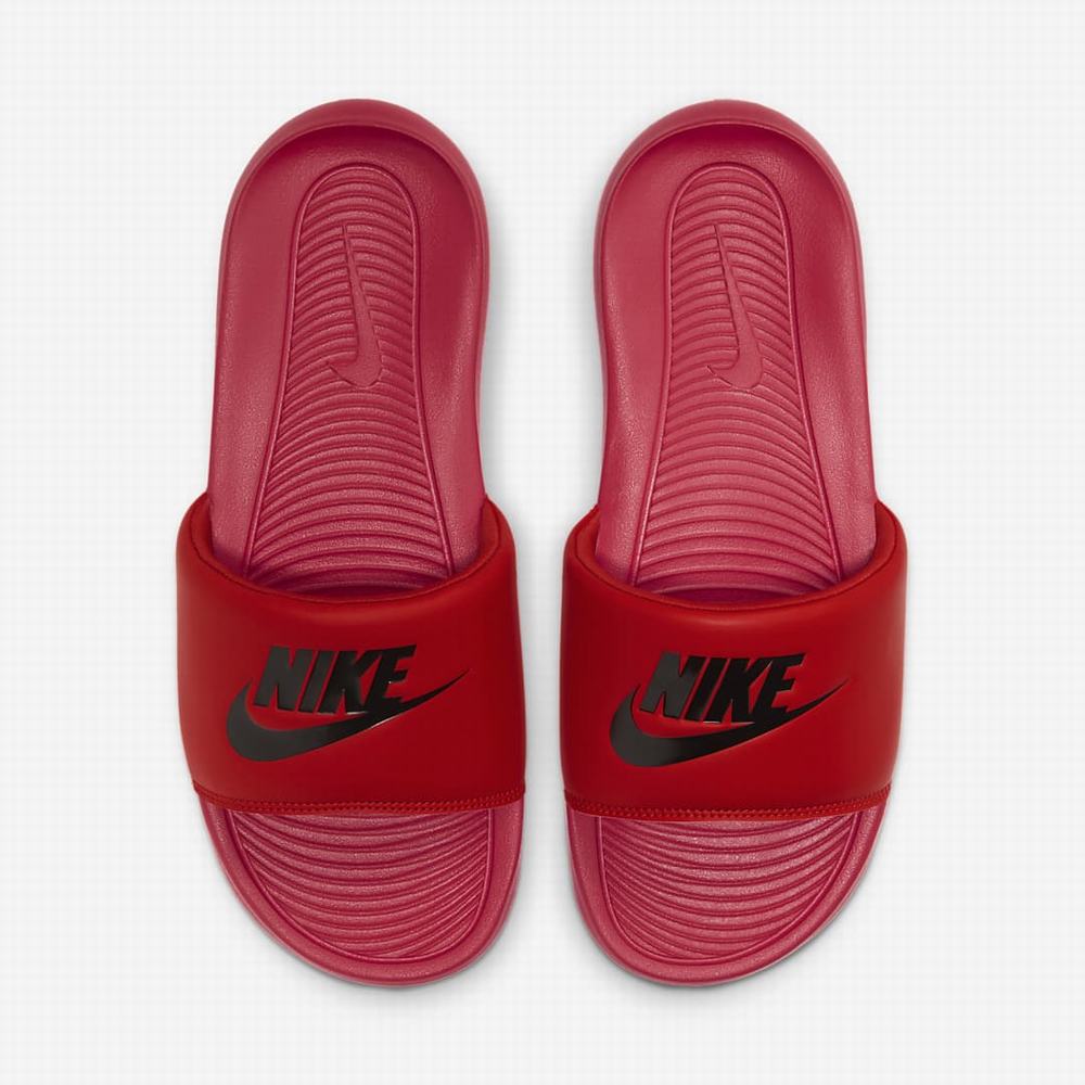 Slapky Nike Victori One Panske Červené Čierne | SK416072