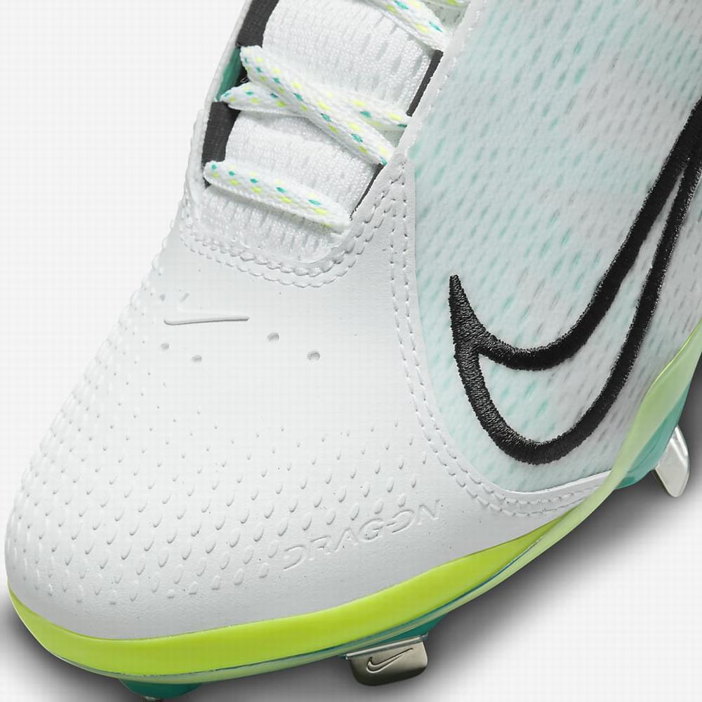 Softball Obuv Nike Hyperdiamond 4 Elite Damske Biele Zelene Čierne | SK284395