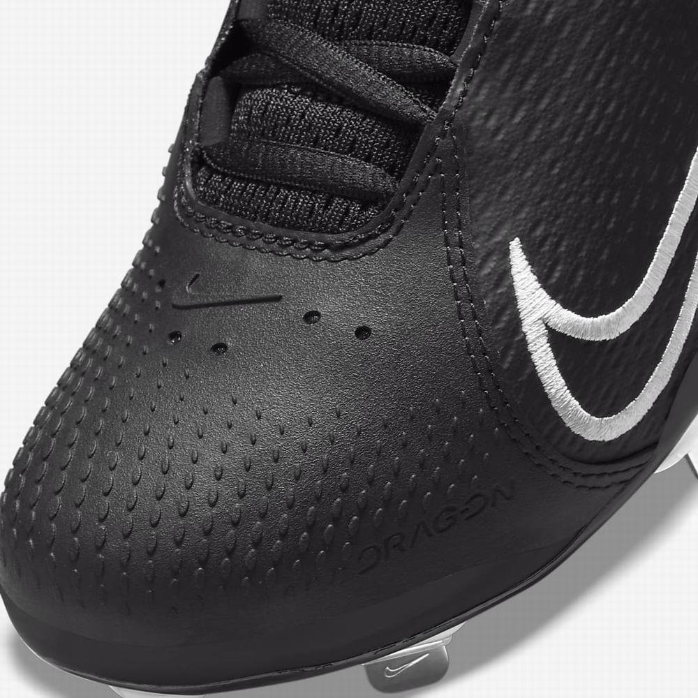 Softball Obuv Nike Hyperdiamond 4 Elite Damske Čierne Tmavo Siva Biele | SK928063