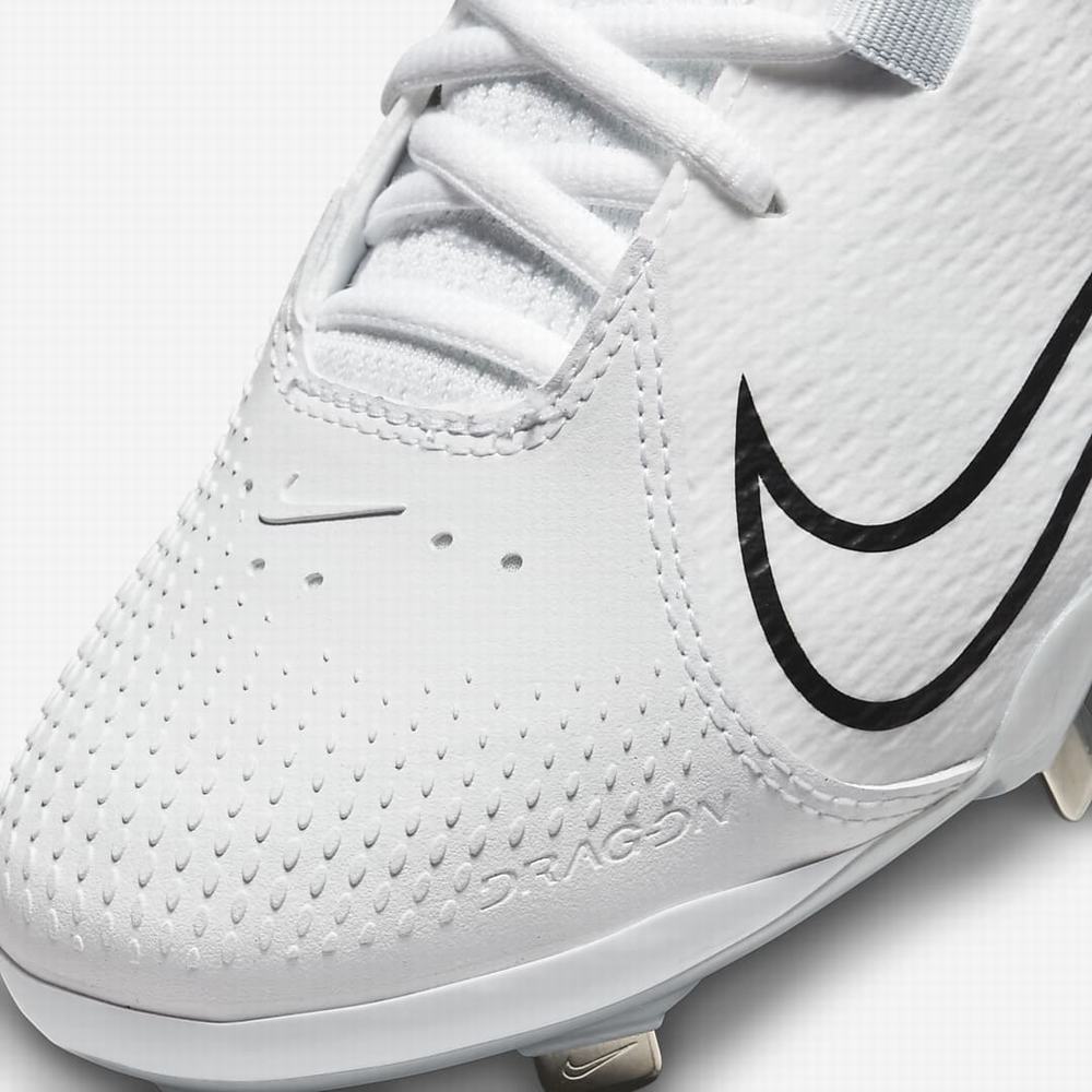 Softball Obuv Nike Hyperdiamond 4 Pro Damske Biele Platina Siva Čierne | SK381052