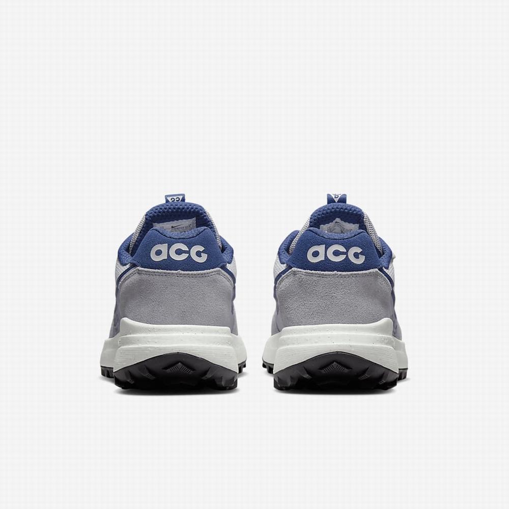 Tenisky Nike ACG Lowcate Panske Siva Siva Biele Námornícka Modrá | SK512974