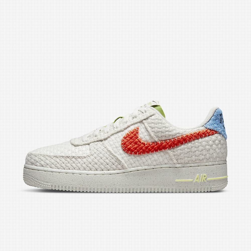 Tenisky Nike Air Force 1 \'07 Next Nature Panske Béžové Modre Oranžové | SK530971