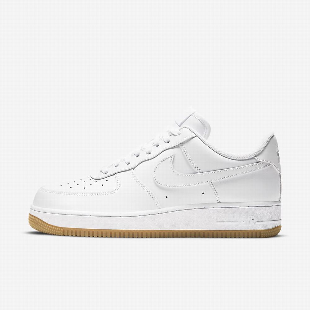 Tenisky Nike Air Force 1 \'07 Panske Biele Svetlo Hnede Biele | SK801362