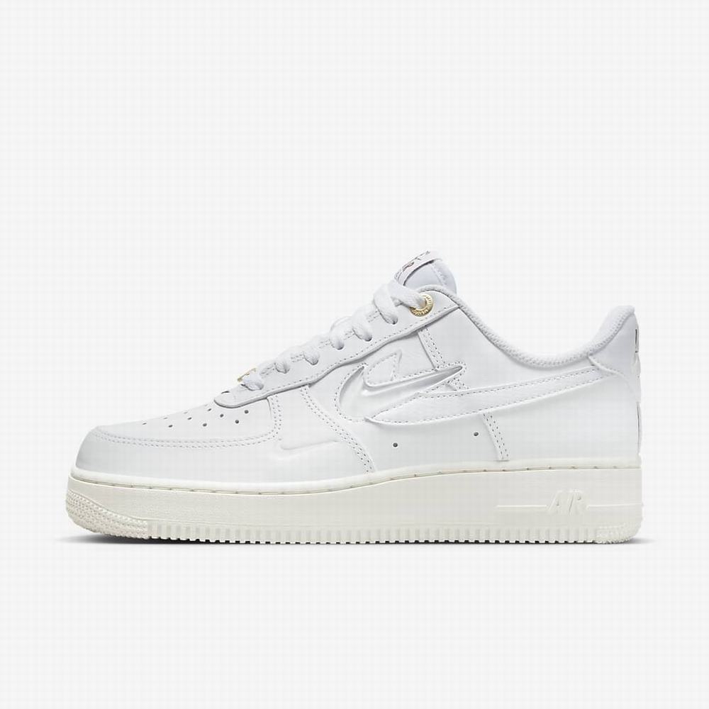 Tenisky Nike Air Force 1 \'07 Premium Damske Biele Červené Biele | SK185302