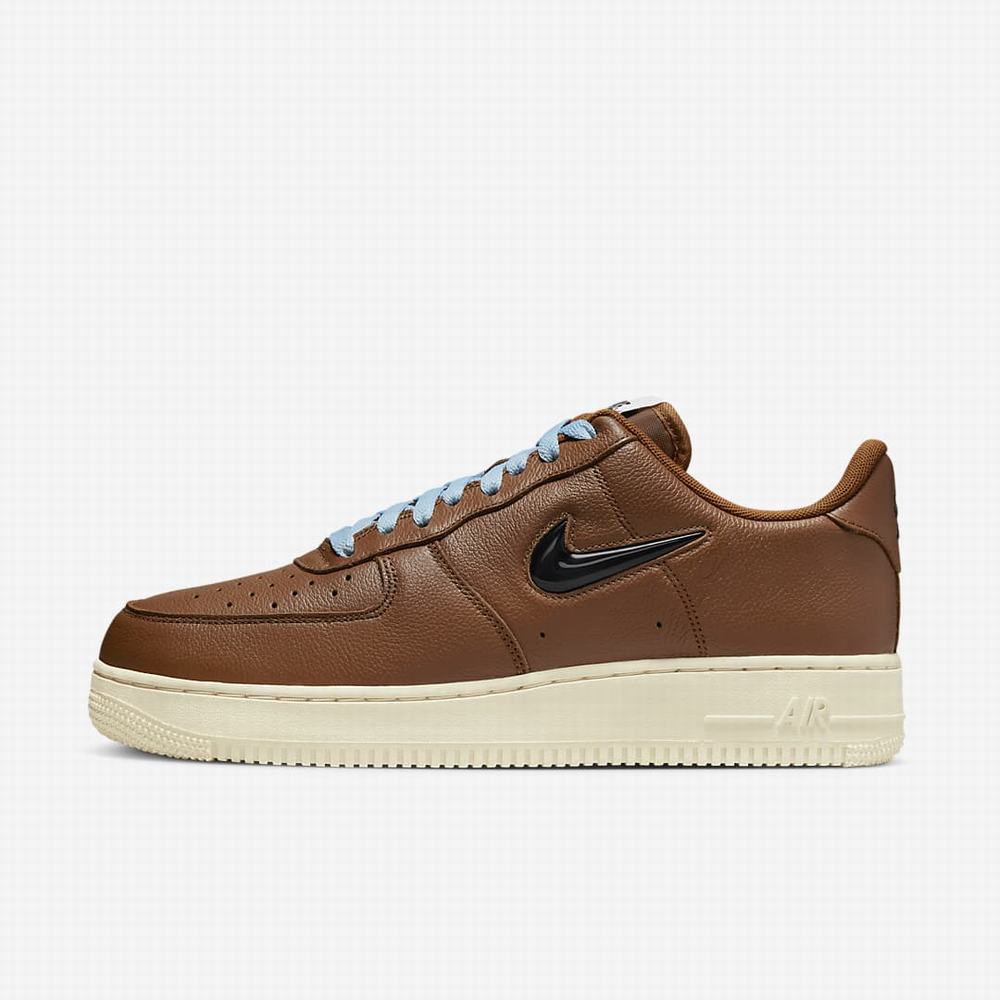 Tenisky Nike Air Force 1 \'07 Premium Vintage Panske Hnede Oranžové Čierne | SK690157