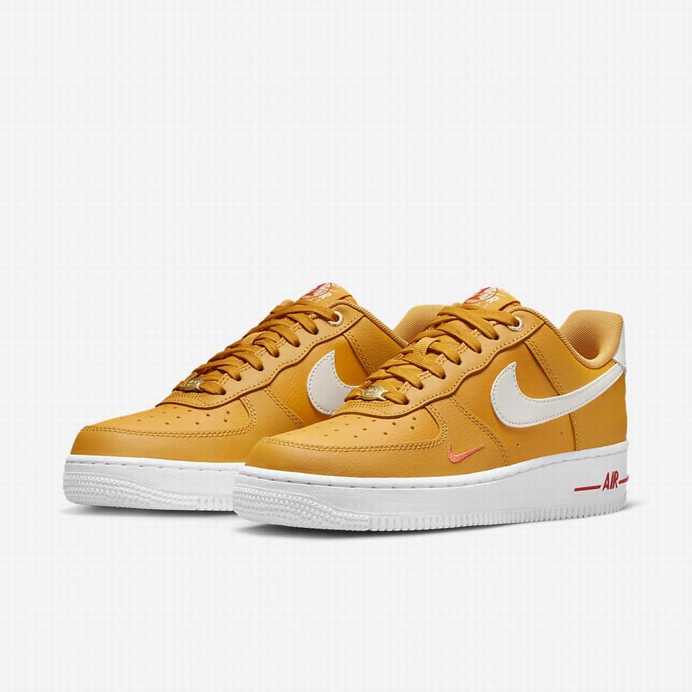 Tenisky Nike Air Force 1 '07 SE Damske Žlté Biele Oranžové | SK271630