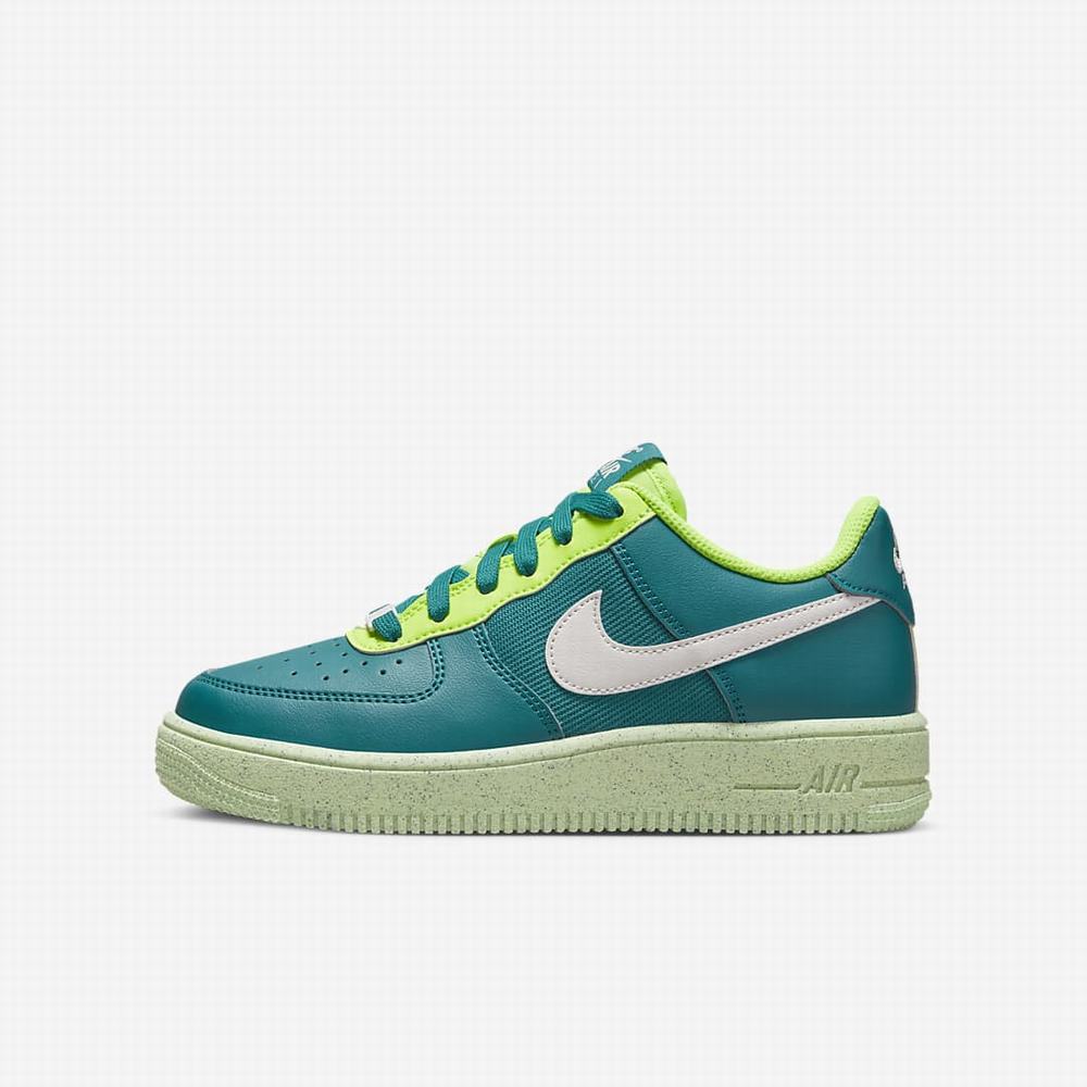 Tenisky Nike Air Force 1 Crater Detske Zelene | SK489276