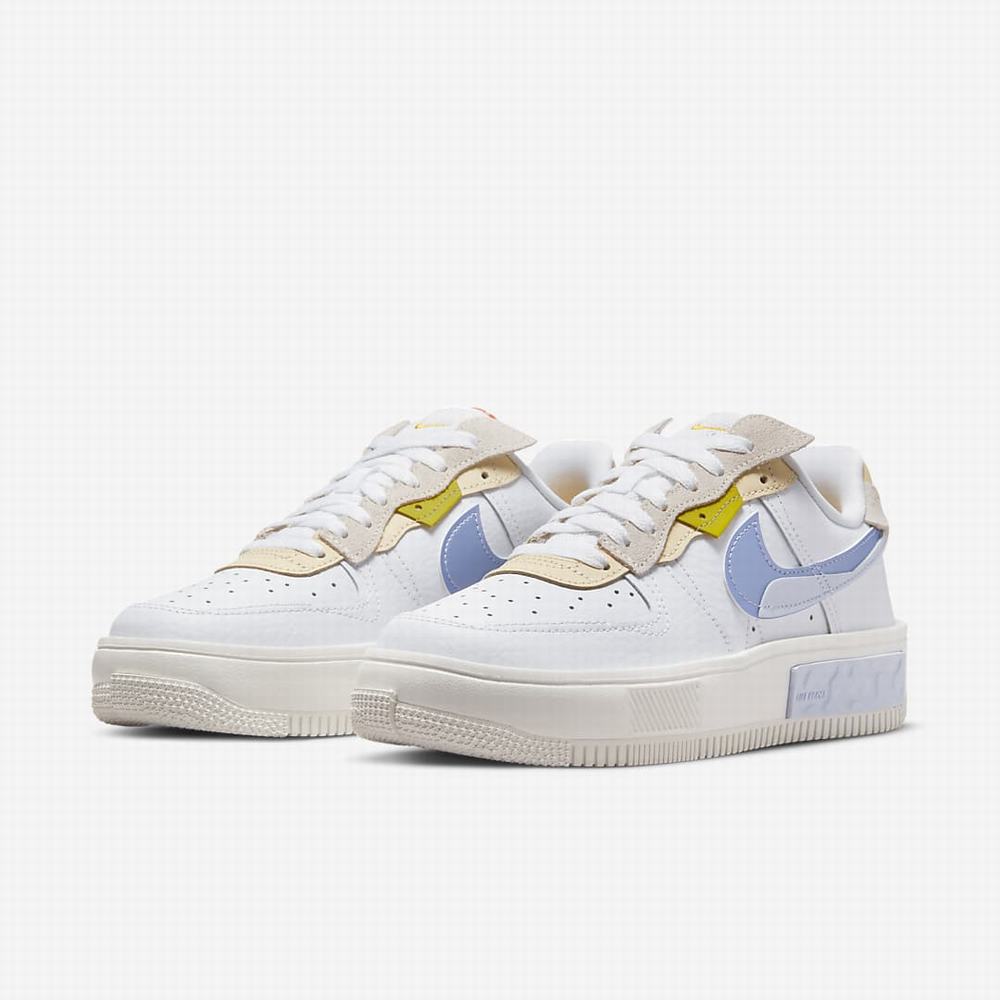 Tenisky Nike Air Force 1 Fontanka Damske Biele Citrón | SK509368