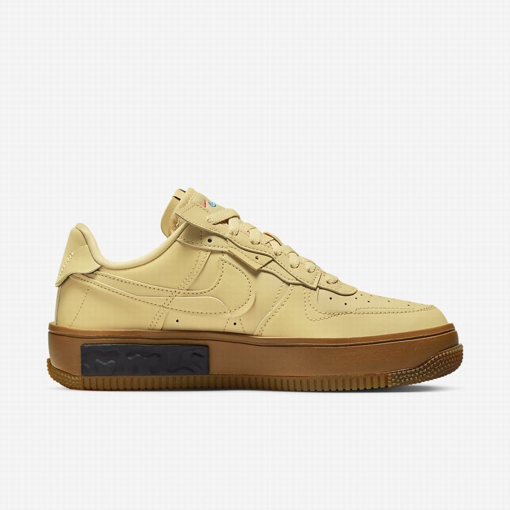 Tenisky Nike Air Force 1 Fontanka Damske Hnede Čierne | SK524836