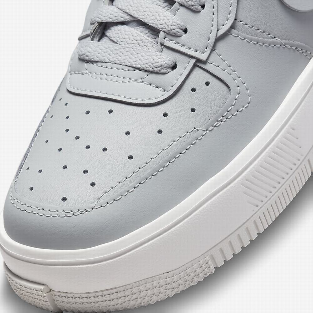 Tenisky Nike Air Force 1 Fontanka Damske Siva Citrón Modre Svetlomodrá | SK750869