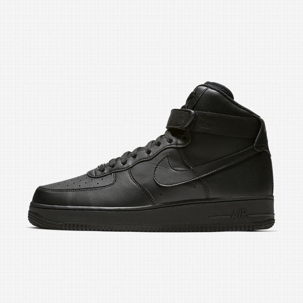 Tenisky Nike Air Force 1 High \'07 Panske Čierne | SK031296