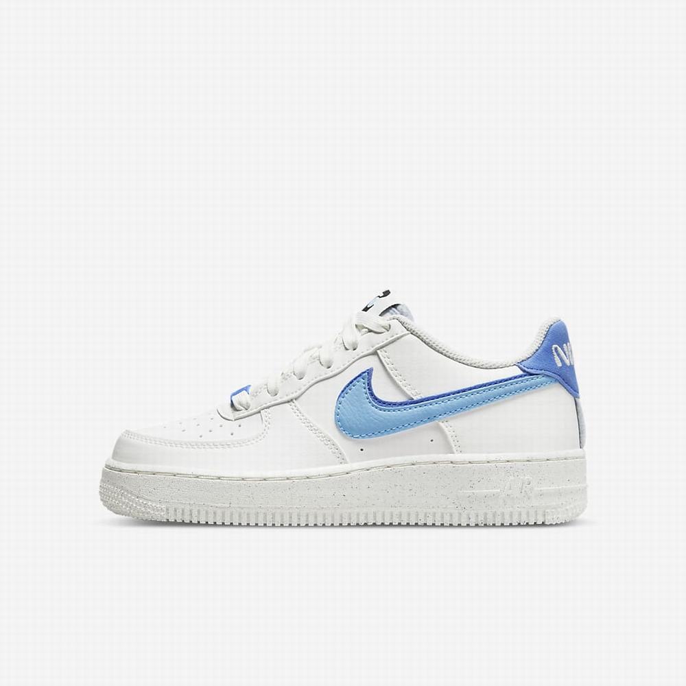 Tenisky Nike Air Force 1 LV8 Detske Béžové Modre Čierne Modre | SK237814