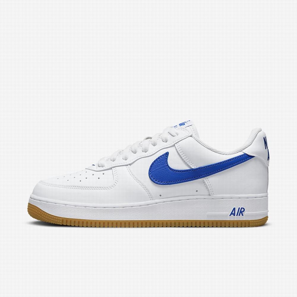 Tenisky Nike Air Force 1 Low Retro Panske Biele Modre | SK598310