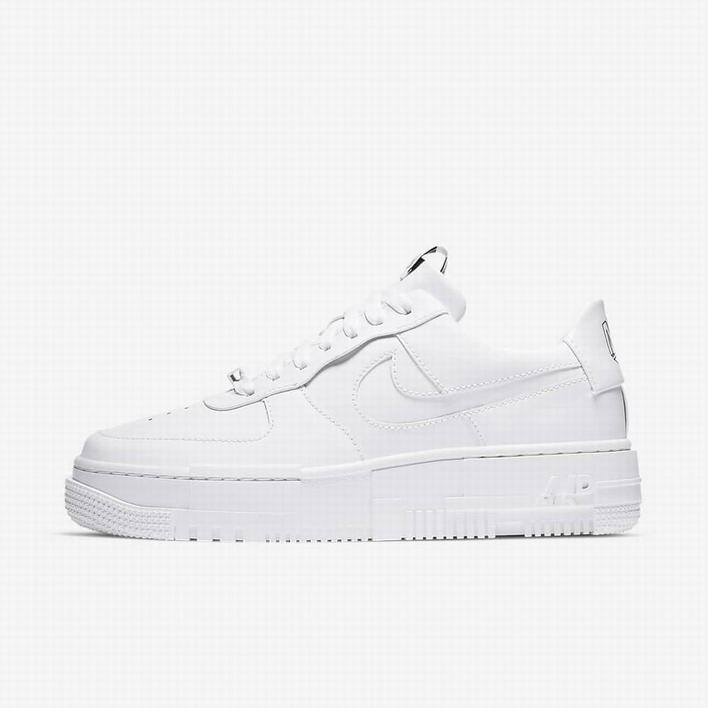 Tenisky Nike Air Force 1 Pixel Damske Biele Čierne Biele | SK539670