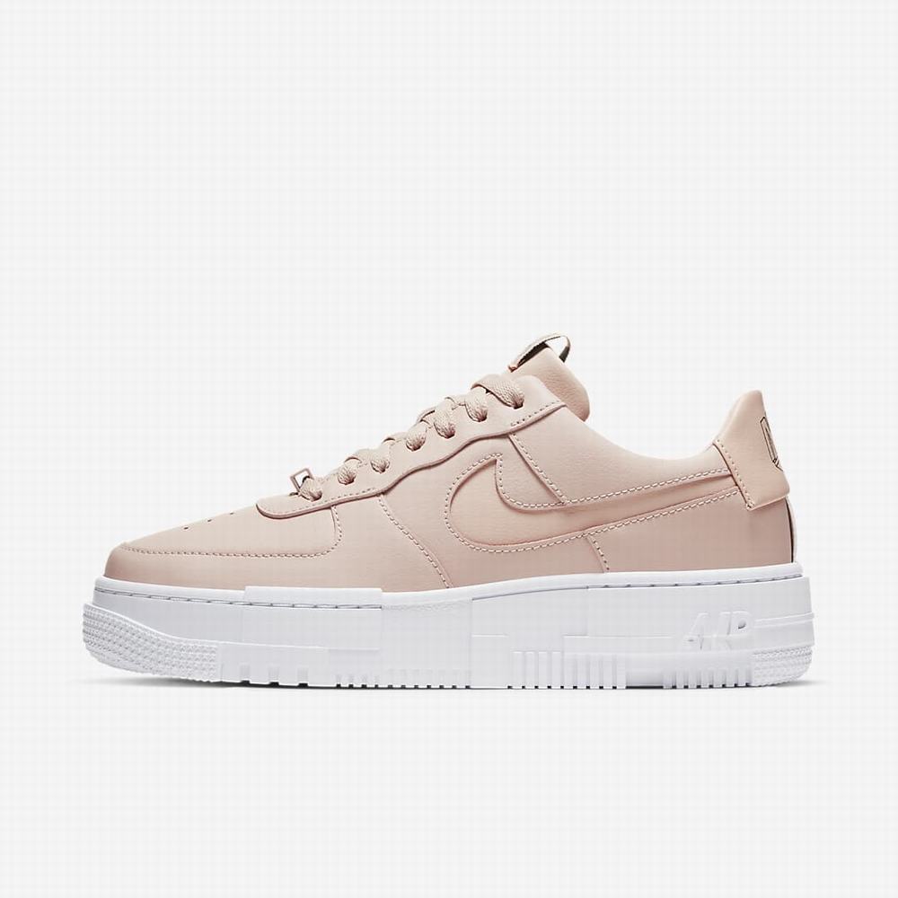 Tenisky Nike Air Force 1 Pixel Damske Béžové Čierne Biele Béžové | SK307458