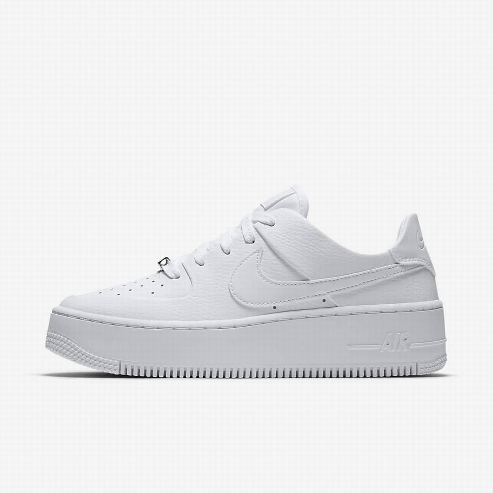 Tenisky Nike Air Force 1 Sage Low Damske Biele | SK620317