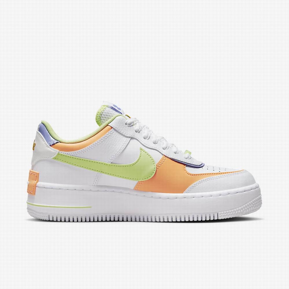 Tenisky Nike Air Force 1 Shadow Damske Biele Krém Svetlo Zelene Biele | SK319450