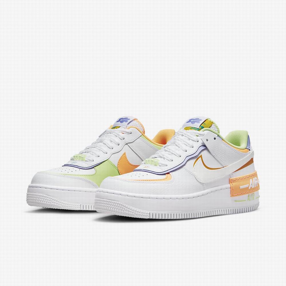 Tenisky Nike Air Force 1 Shadow Damske Biele Krém Svetlo Zelene Biele | SK319450