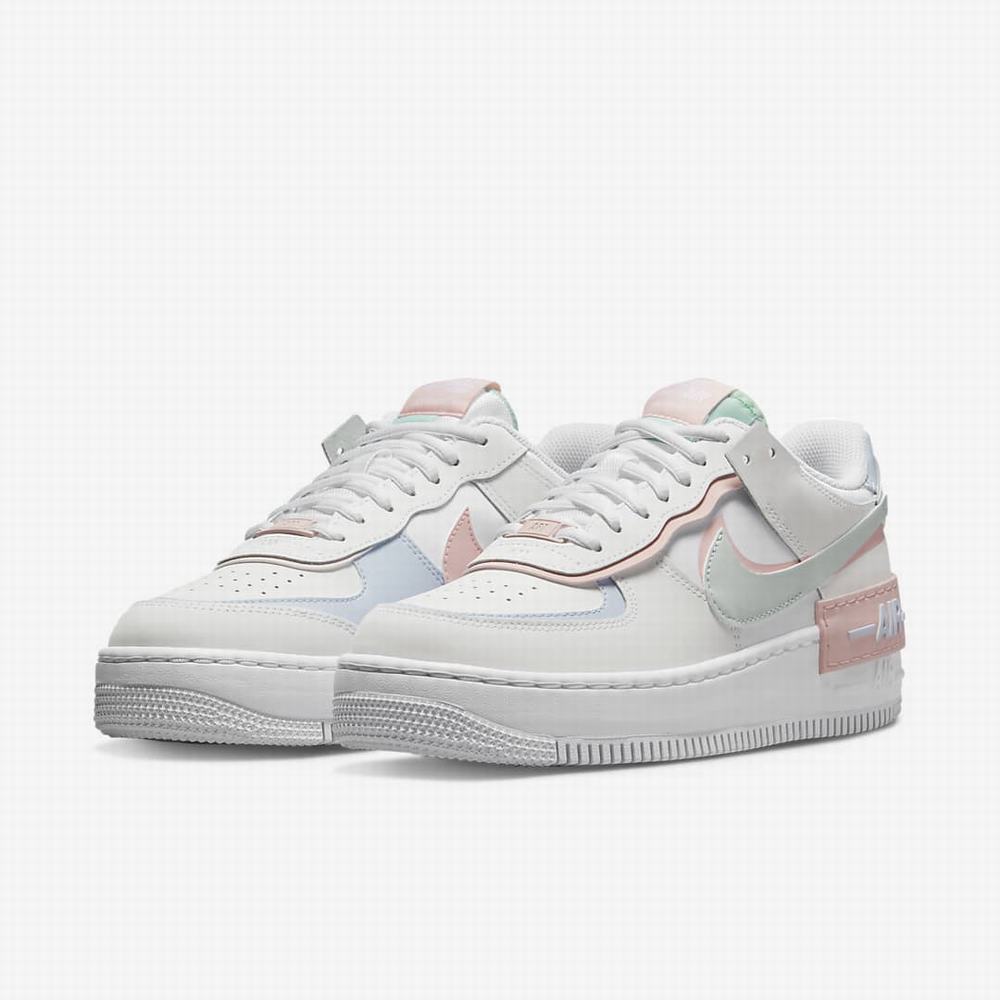 Tenisky Nike Air Force 1 Shadow Damske Biele Mätové Siva | SK429760