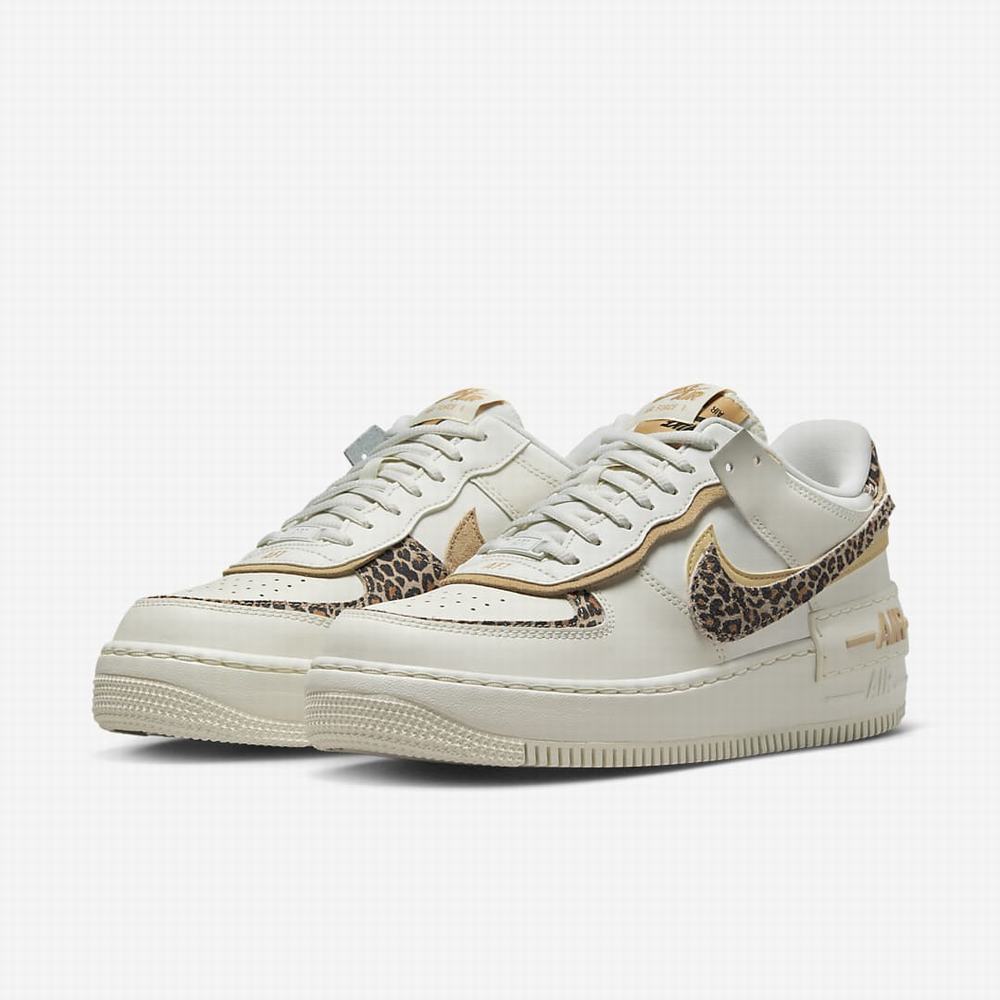 Tenisky Nike Air Force 1 Shadow Damske Béžové Čierne Viacfarebný | SK476283