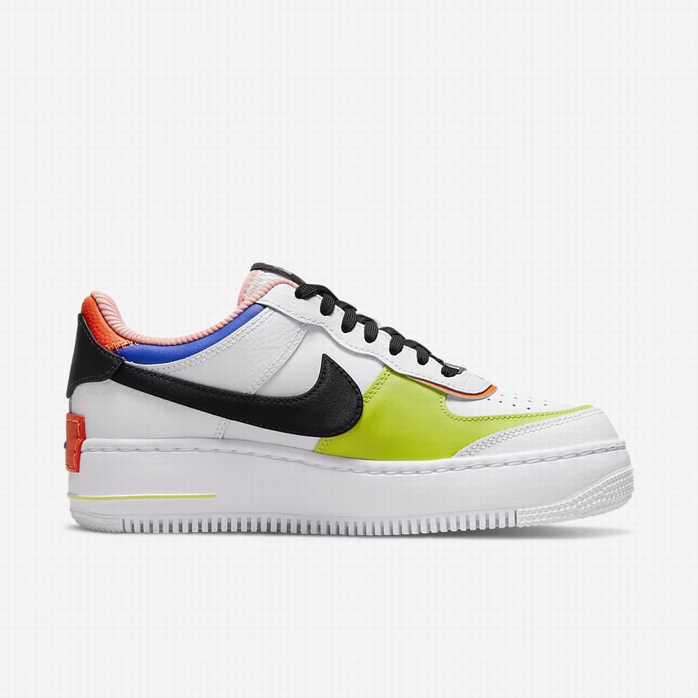 Tenisky Nike Air Force 1 Shadow Damske Biele Modre Zelene Čierne | SK753180