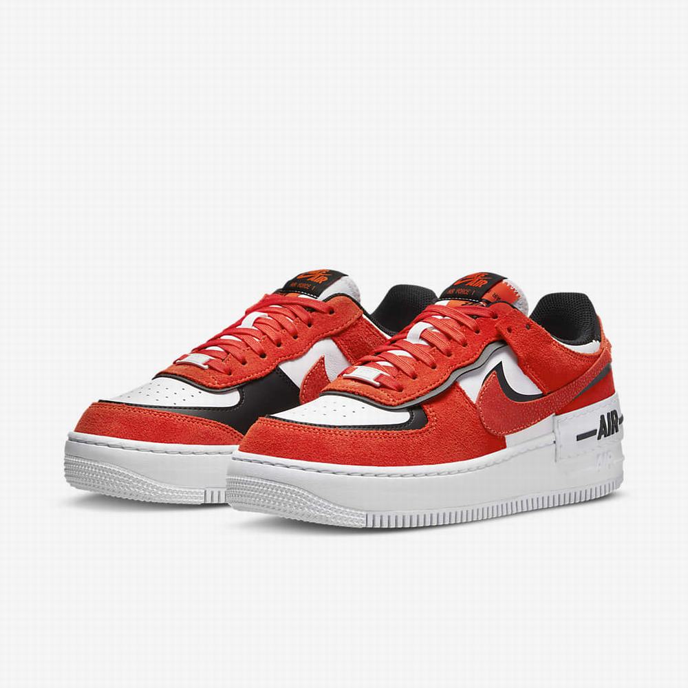 Tenisky Nike Air Force 1 Shadow Damske Oranžové Biele Čierne | SK798501