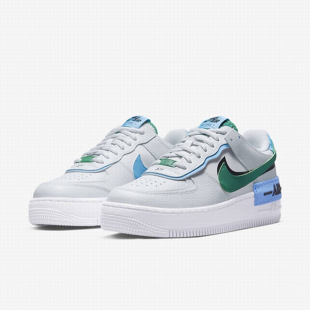 Tenisky Nike Air Force 1 Shadow Damske Siva Čierne Modre | SK958146