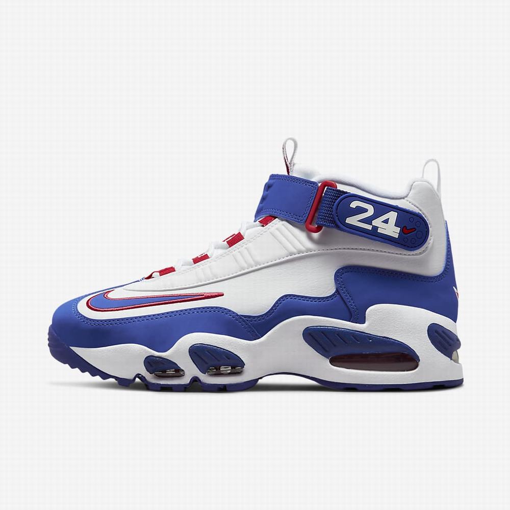 Tenisky Nike Air Griffey Max 1 Panske Biele Červené Kráľovská Modrá | SK524876