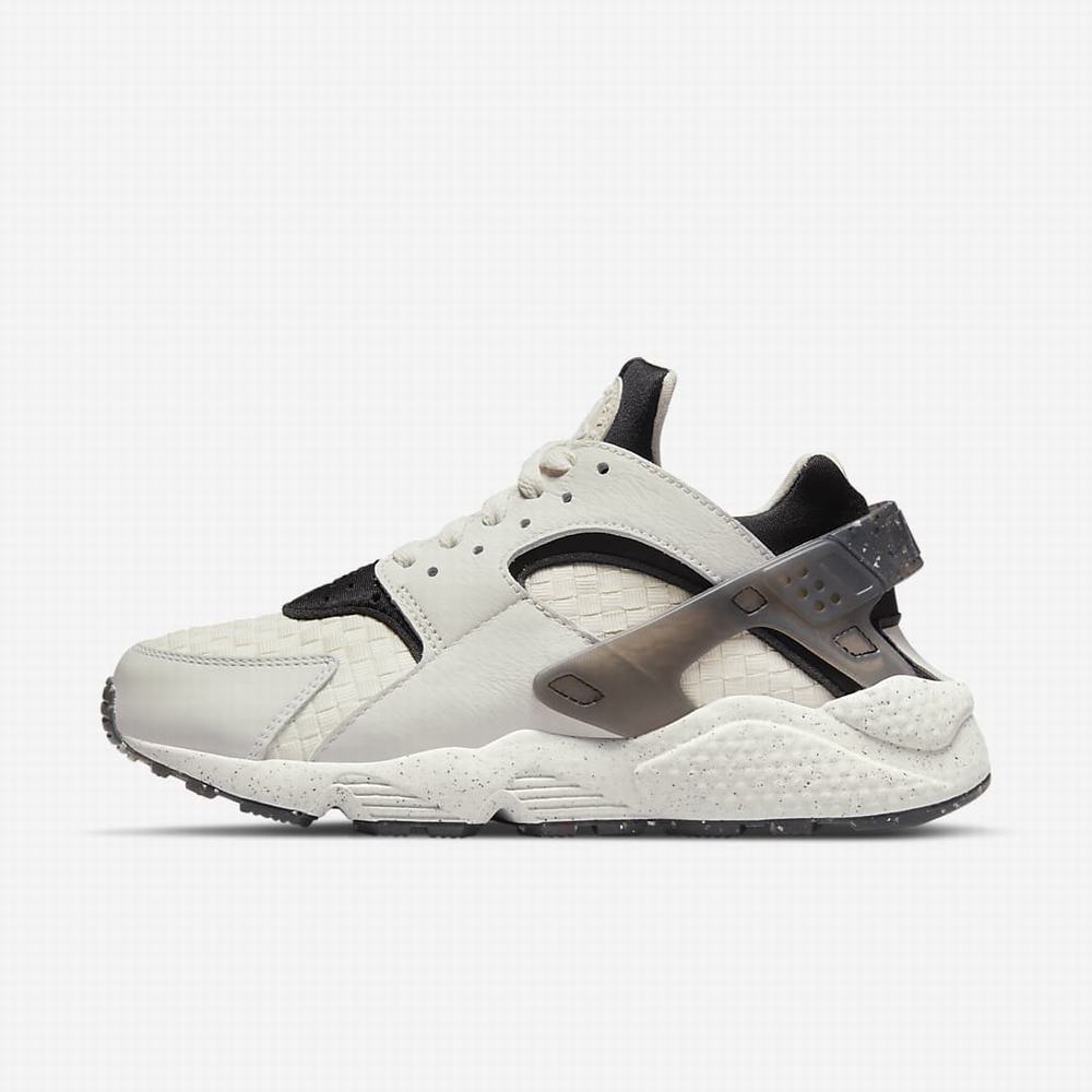 Tenisky Nike Air Huarache Crater PRM Damske Biele Kráľovská Modrá Čierne | SK682013