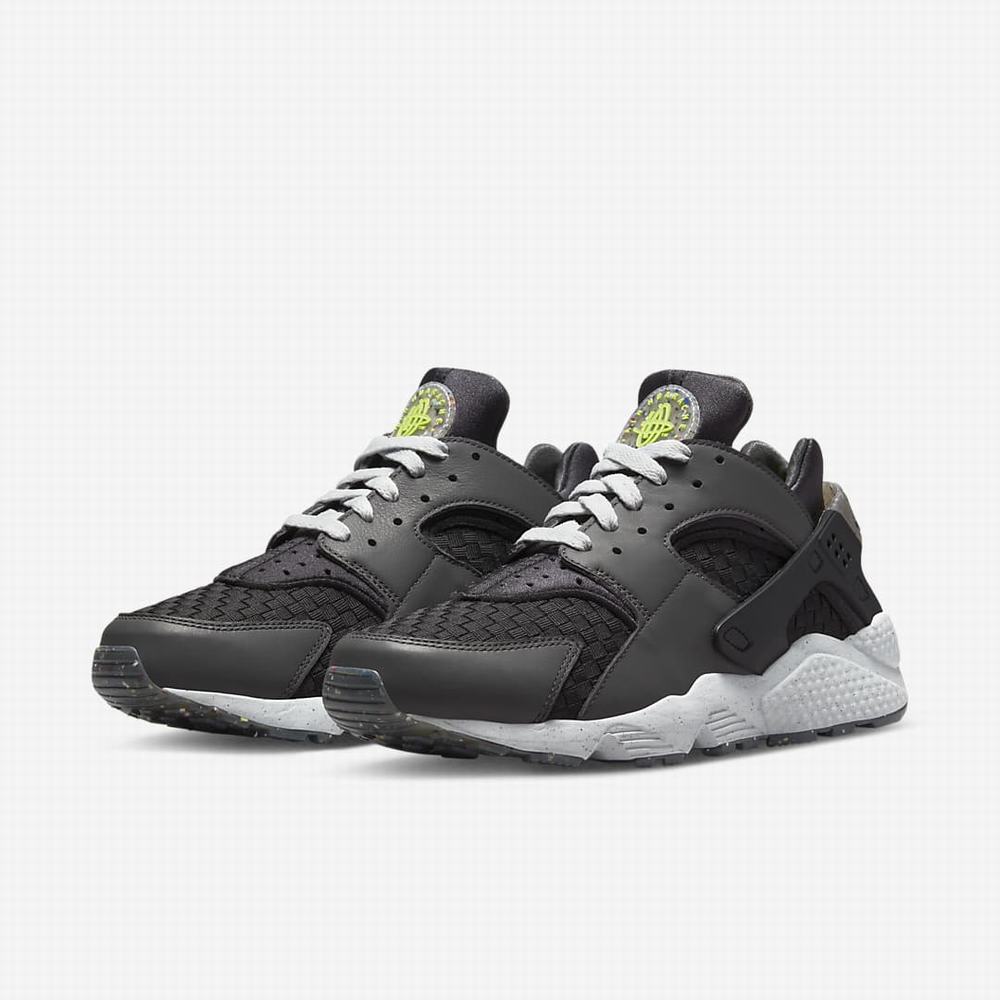 Tenisky Nike Air Huarache Crater Premium Panske Tmavo Siva Čierne Siva | SK091234