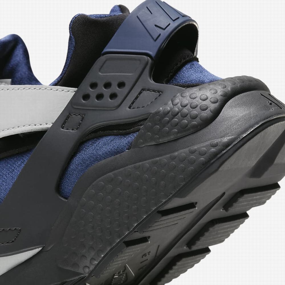 Tenisky Nike Air Huarache LE Panske Čierne Siva Biele Kráľovská Modrá | SK027864