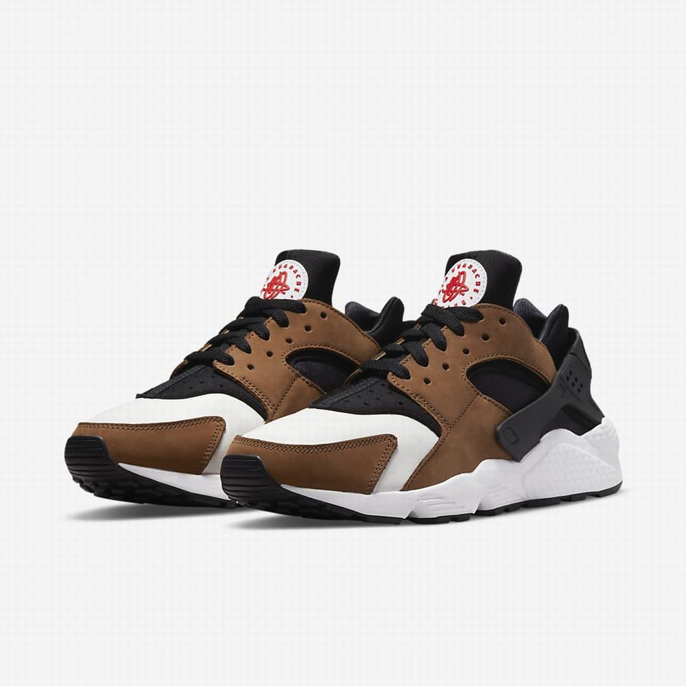 Tenisky Nike Air Huarache LE Panske Čierne Biele Červené | SK683024