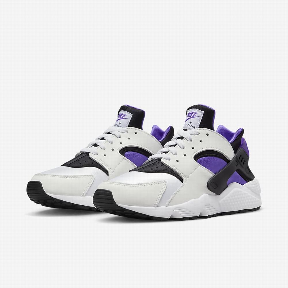 Tenisky Nike Air Huarache Panske Biele Nachový Čierne | SK492687