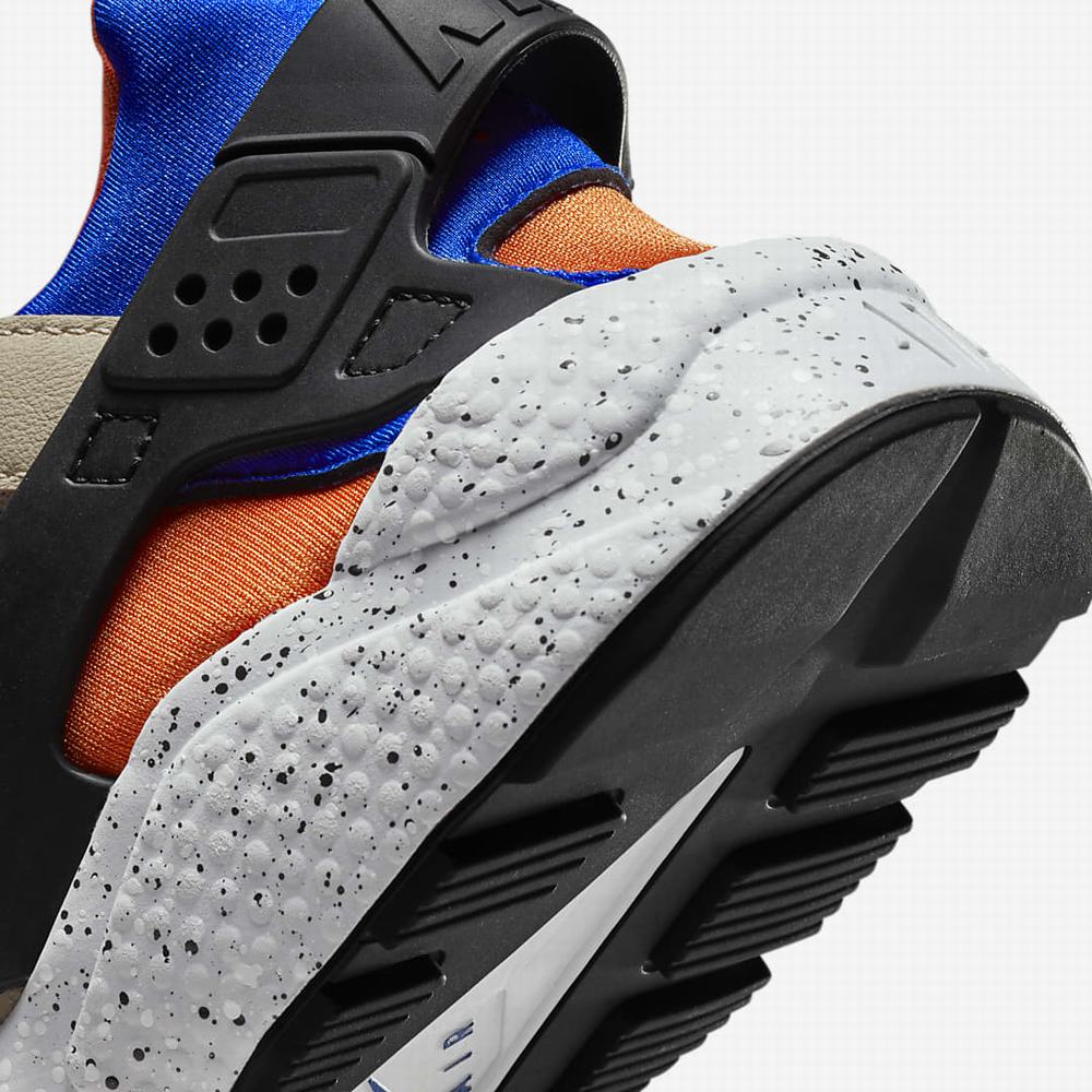 Tenisky Nike Air Huarache Panske Hnede Čierne Kráľovská Modrá | SK976183