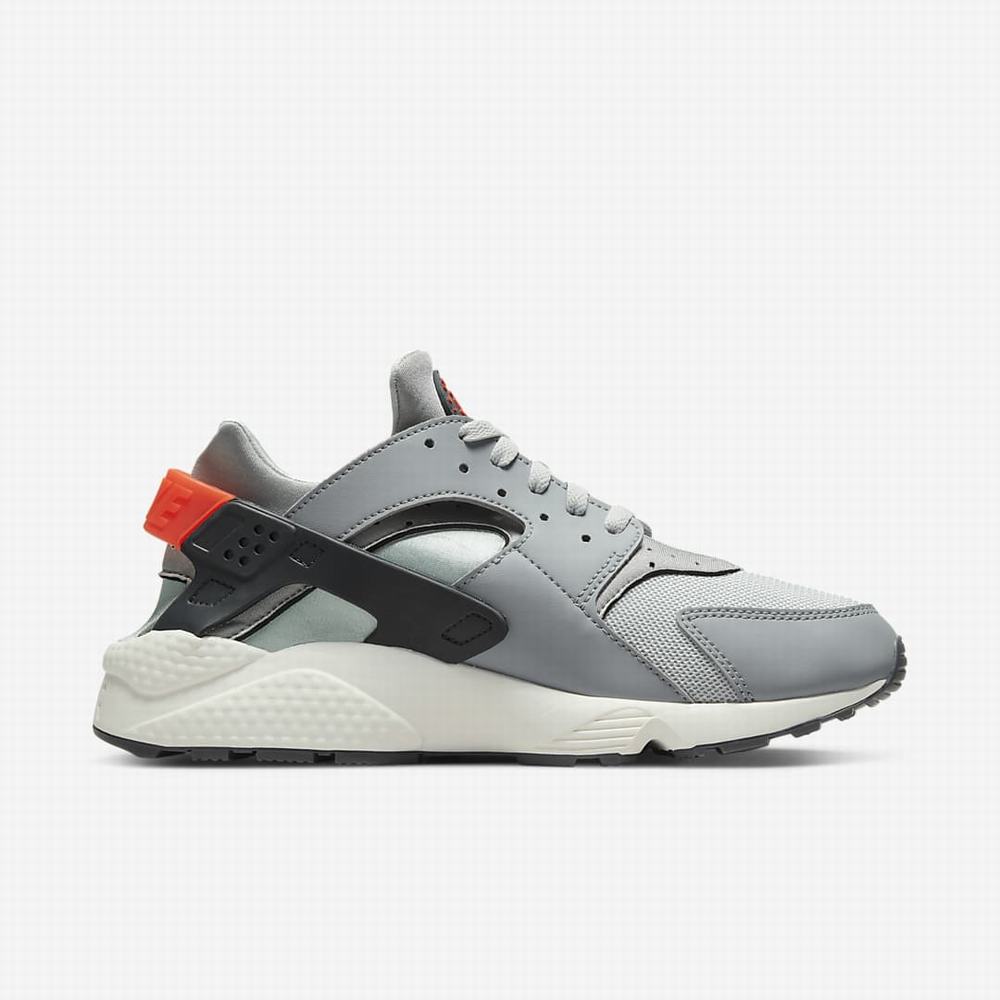 Tenisky Nike Air Huarache Panske Siva Svetlo Siva Oranžové | SK734896