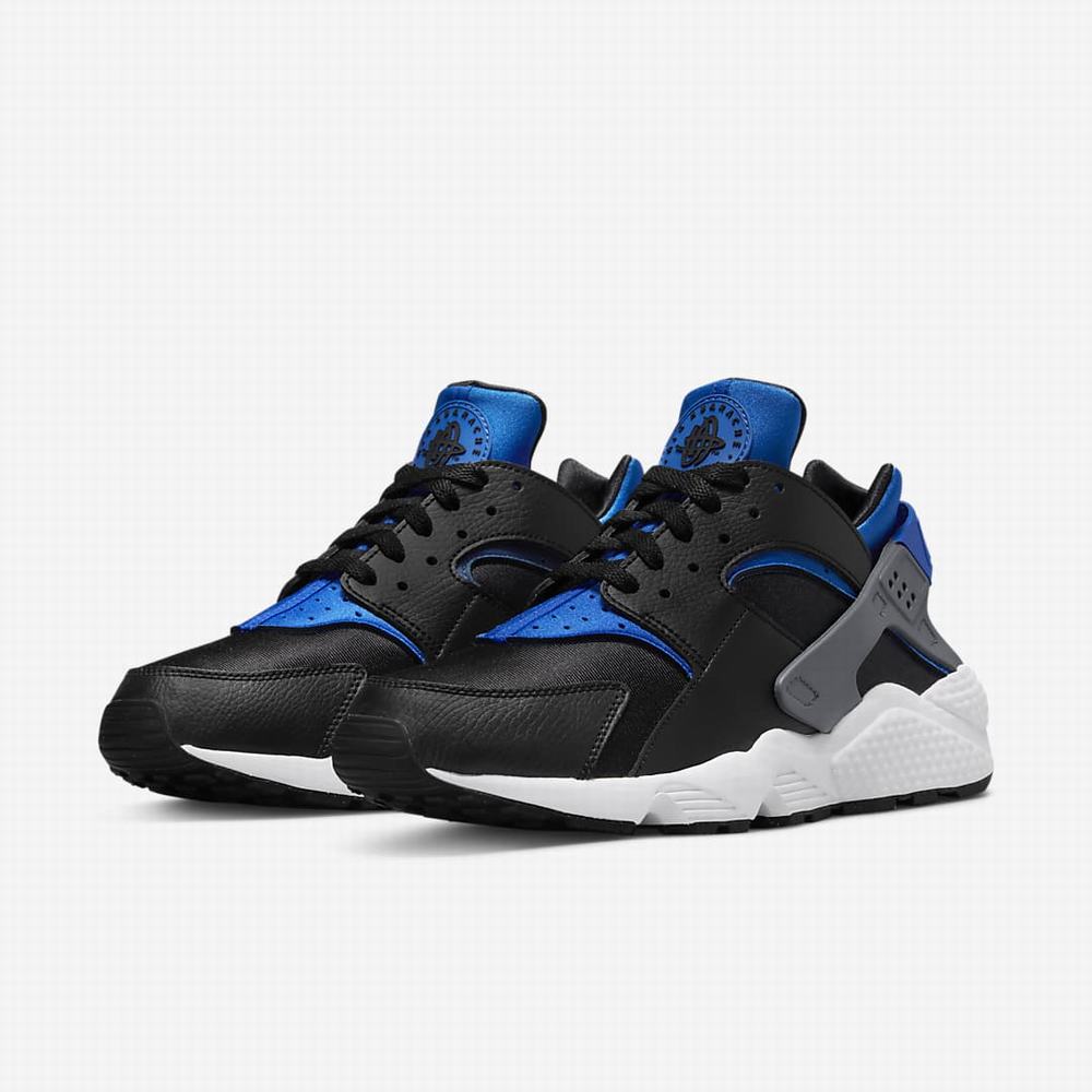 Tenisky Nike Air Huarache Panske Siva Čierne Námornícka Modrá | SK089745