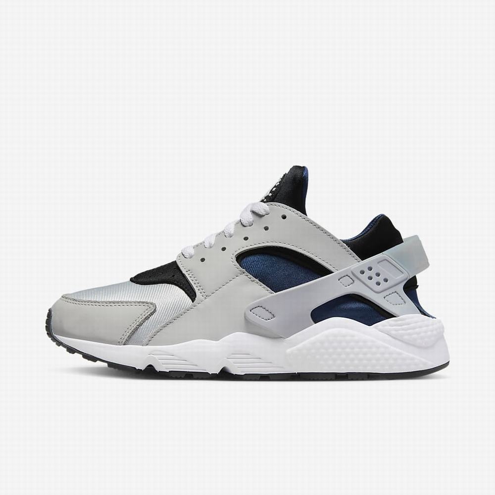 Tenisky Nike Air Huarache Panske Siva Čierne Obsidian Siva | SK596214