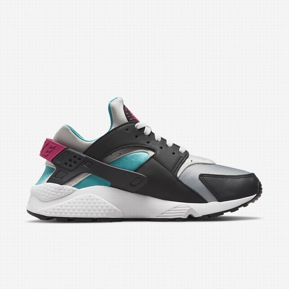 Tenisky Nike Air Huarache Panske Čierne Tyrkysové Platina Ruzove | SK146802