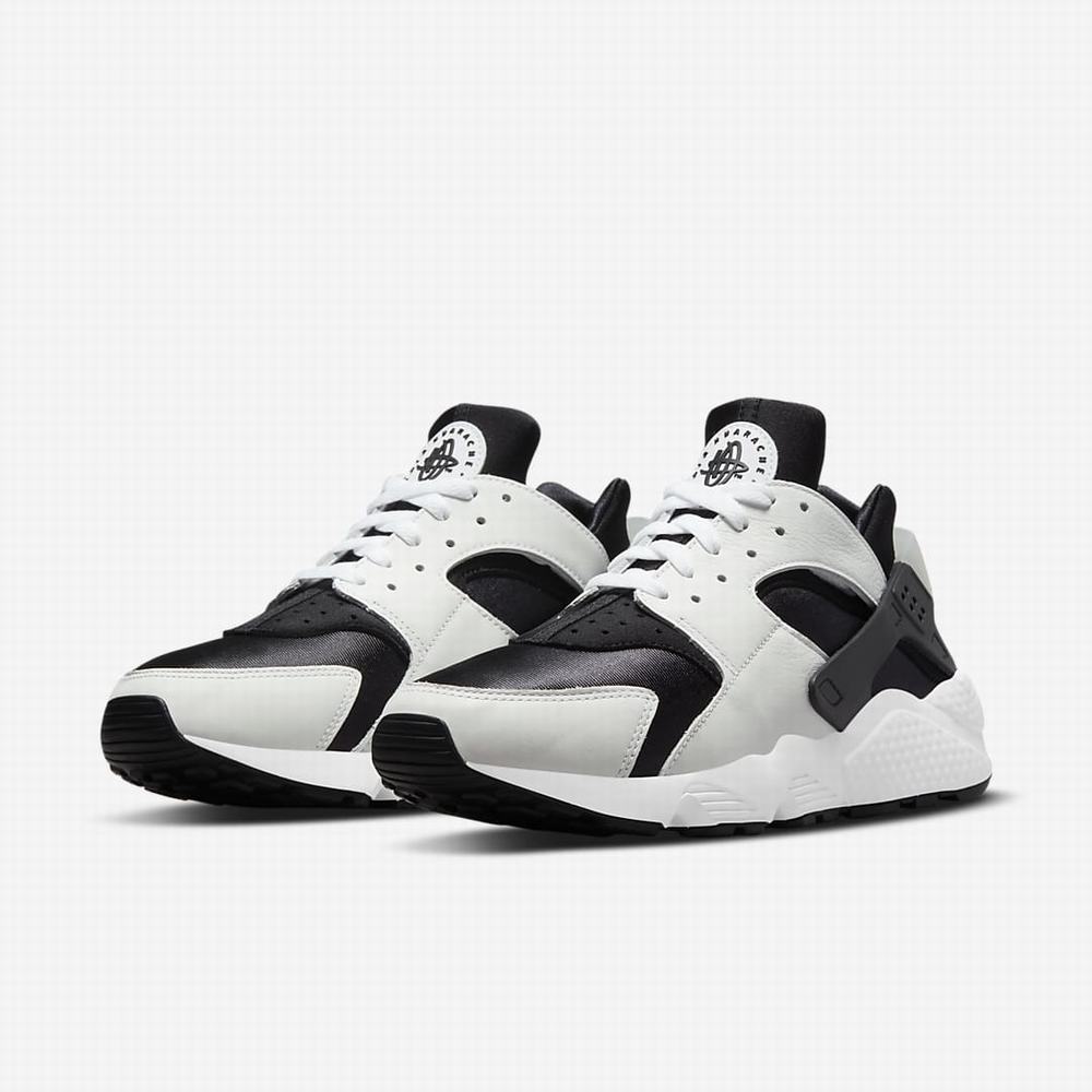 Tenisky Nike Air Huarache Panske Čierne Biele | SK256901