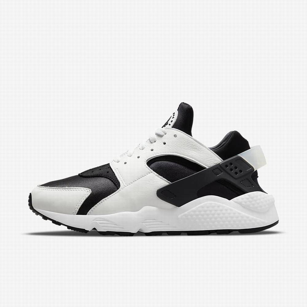 Tenisky Nike Air Huarache Panske Čierne Biele | SK256901