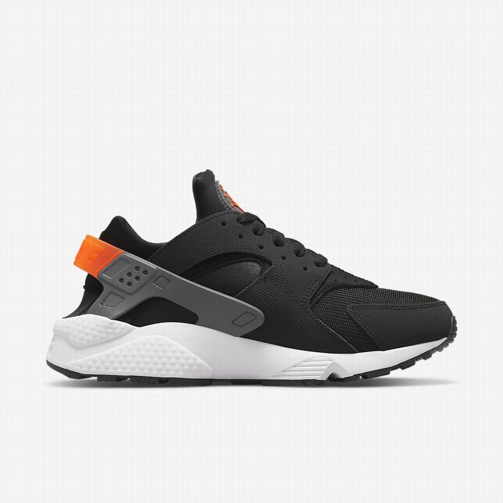 Tenisky Nike Air Huarache Panske Čierne Oranžové Biele Siva | SK374891