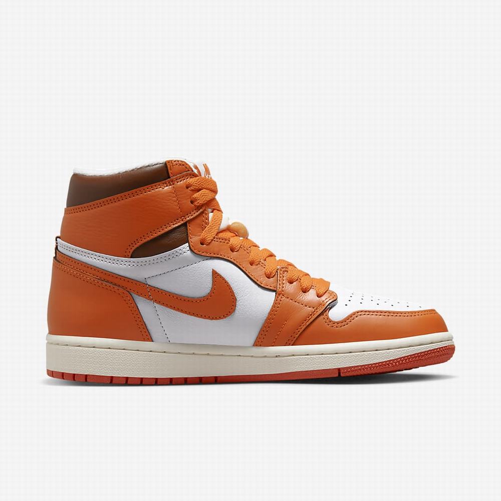 Tenisky Nike Air Jordan 1 Damske Oranžové Biele | SK529381