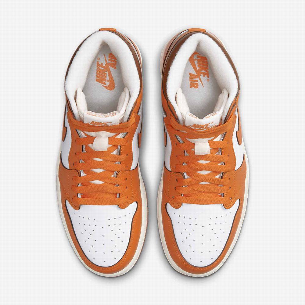 Tenisky Nike Air Jordan 1 Damske Oranžové Biele | SK529381