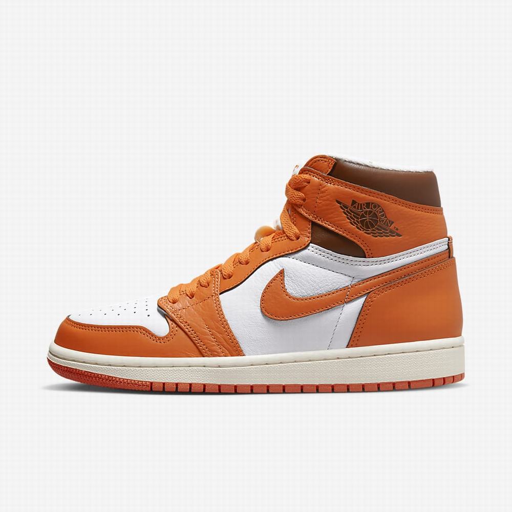 Tenisky Nike Air Jordan 1 Damske Oranžové Biele | SK529381