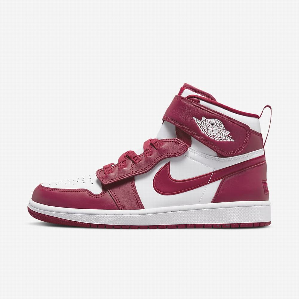 Tenisky Nike Air Jordan 1 Hi FlyEase Panske Červené Biele | SK412698