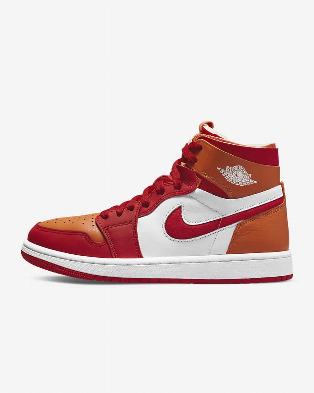 Tenisky Nike Air Jordan 1 Zoom Air Pohodlie Damske Oranžové Červené | SK309657