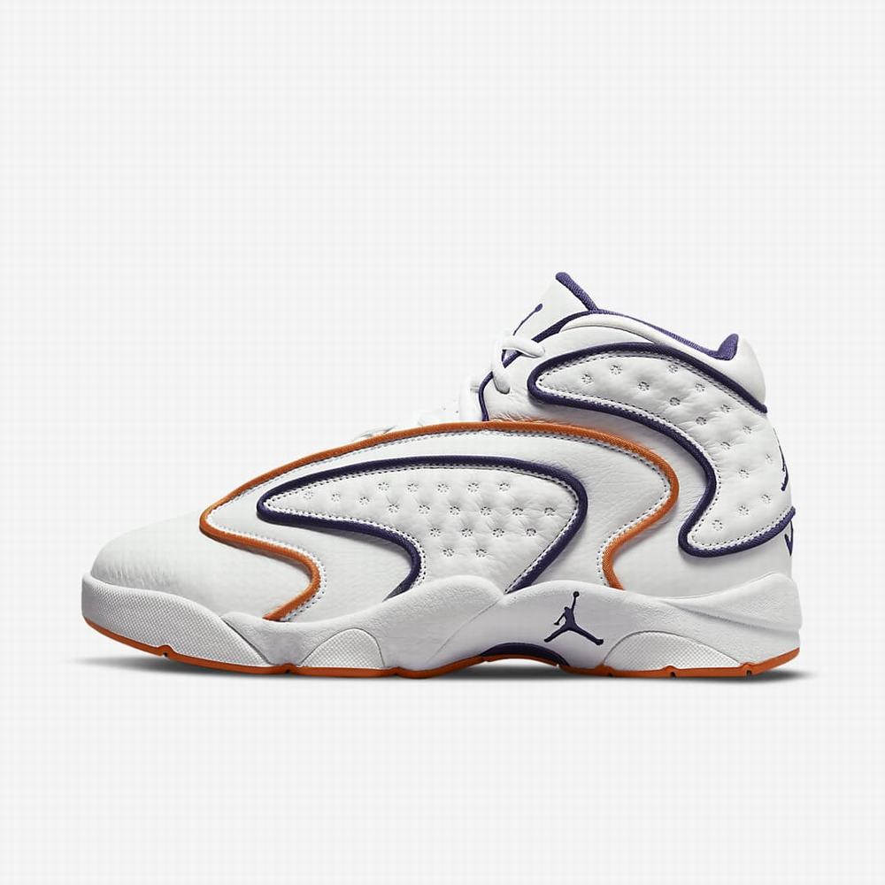 Tenisky Nike Air Jordan OG Damske Biele Oranžové Nachový | SK954286