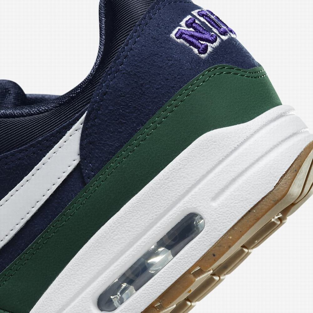 Tenisky Nike Air Max 1 '87 Damske Obsidian Námornícka Modrá Zelene Biele | SK897052